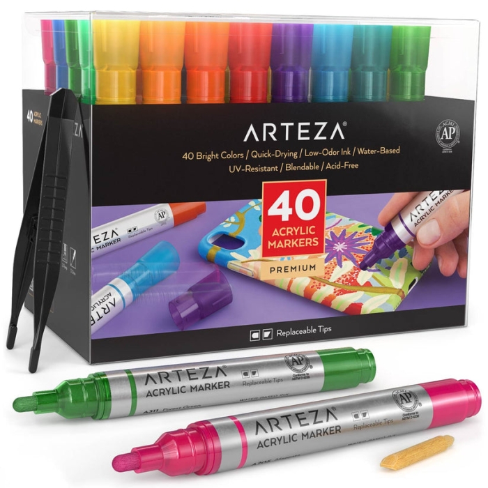 Arteza Acrylic Markers Reviews